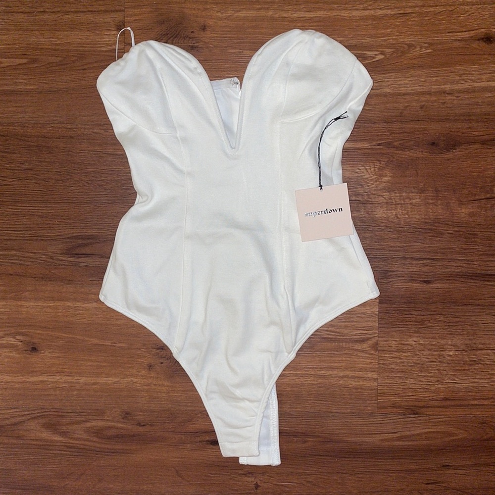 NWT Structured Bodysuit